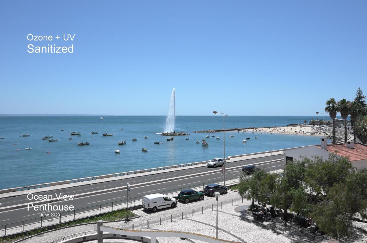 Ocean View Penthouse Apartman Paço de Arcos Kültér fotó